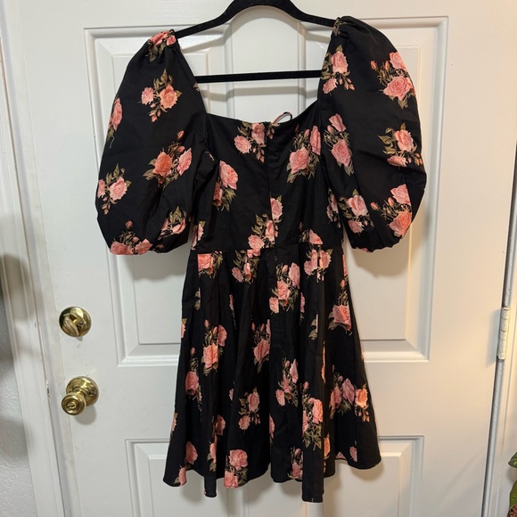 Selkie The Mini Day Dress in Night Rose Size Small - Picture 8 of 11